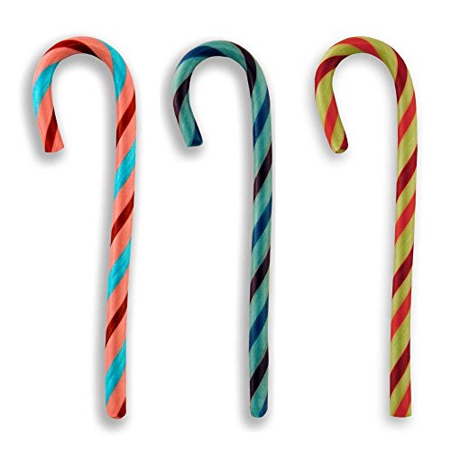 Jelly Belly Candy Canes 12 Pack - Watermelon, Tutti-Fruitti, Blueberry