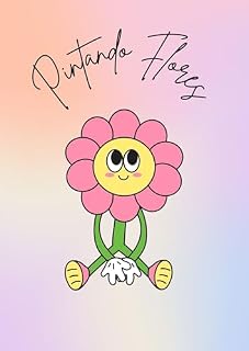 Livro Pintando Flores : Um livro para colorir