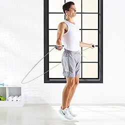 Amazon Basics Jump Rope, 118 Inches, Grey