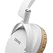 Edifier P841 Comfortable Noise Isolating Over-Ear Headphones with Microphone and Volume Controls - White