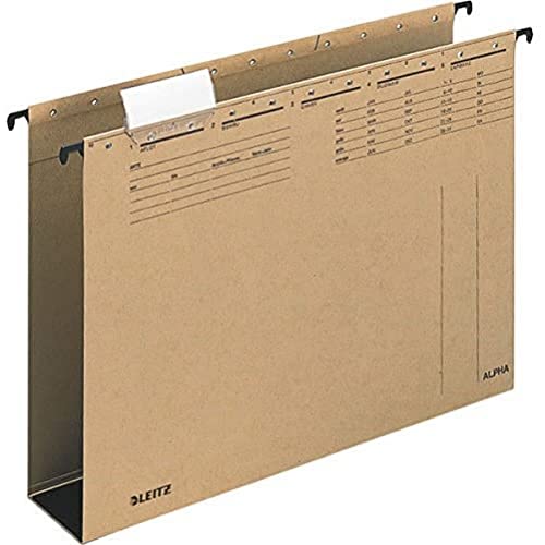 Esselte-leitz hängesammler alpha ® 60 mm, fond en carton (marron)