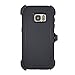 Galaxy S7 Edge Case, Harsel® Defender Series Heavy Duty Impact Rugged Scratch Resistant Shockproof Protective Military with Belt Clip Case Cover for Galaxy S7 Edge - Black