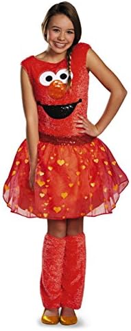 Disguise Sesame Street Elmo Tween Deluxe Tween Costume, Xlarge1416