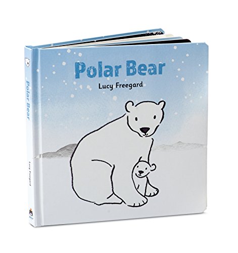 Jellycat Polar Bear Book, 9 inches