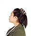 HairZing Tribal Essential Plastic, Perfect for Easy Ponytails, UpDos and Twists, Black, Large