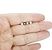 ORAZIO 4 Pairs Stainless Steel Women Stud Earrings Mens Ear Piercing Cubic Zirconia Earrings 4mm