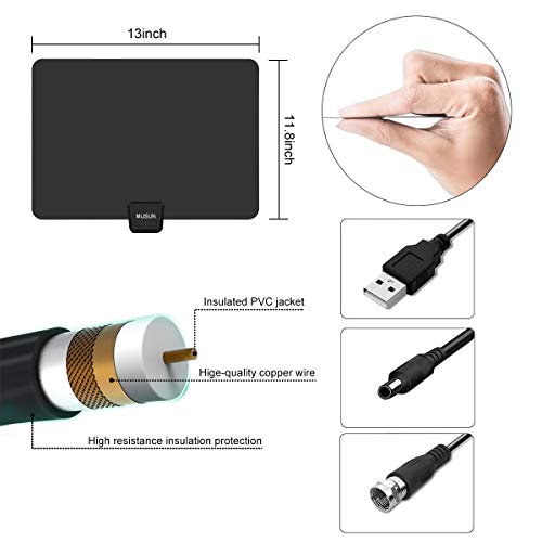 1 TV+Antenna+Range+Support+Television+Detachable