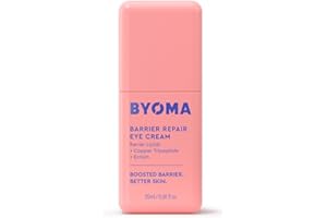 BYOMA Barrier Repair Eye Cream - Hydrating Eye Cream Increases Firmness + Elasticity - Strengthens Skin Barrier - .67 fl.oz