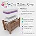 Waterproof Fitted Crib Mattress Protector - Washable Organic Bamboo Terry Crib Mattress Pad - Noiseless, Breathable & Hypoallergenic Crib Mattress Cover for Potty Training Toddlers & Infant Cribs