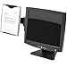 Fellowes(R) Office Suites Monitor Mount Copyholder, Black/Silver (8033301)