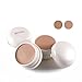 Pawaca Perfecting Flawless Cream Concealer Isolation Powder Face Base Foundation Makeup Waterproof Oil-Control Moisturizing Repair Scar (Light Skin Color)
