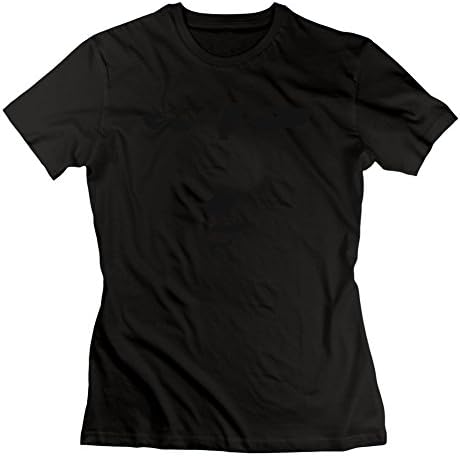 Antomckinney Black Customized O-neck Chic Mona Lisa T-shirt/women Medium