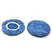 AUTDER Polisher Buffing Pad Bonnet - (7 to 8 Inches) - Buffing Pad Cover Coral Fleece - Car Polishing Bonnet for Car Polisher 6 Pcs - Blue