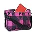 J World New York Terry Messenger Bag, Block Pink, One Size