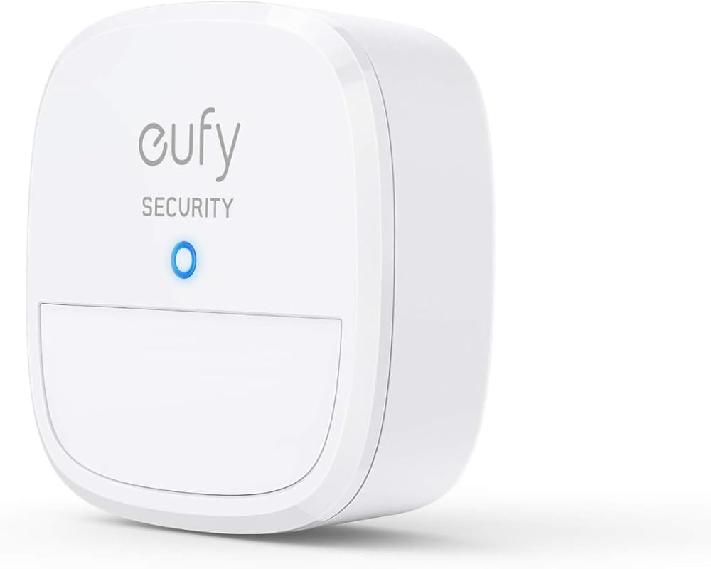 eufy Security Motion Sensor 100° 30 ft Coverage 2-Year Battery HomeBase Required