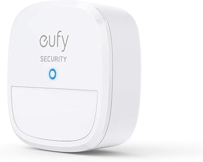 eufy Security Motion Sensor 100° 30 ft Coverage 2-Year Battery HomeBase Required