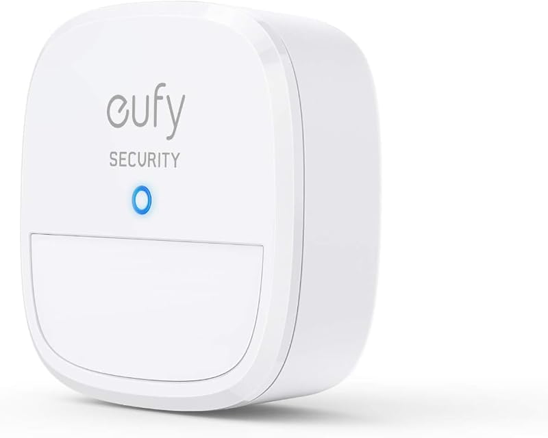 eufy Security Motion Sensor 100° 30 ft Coverage 2-Year Battery HomeBase Required
