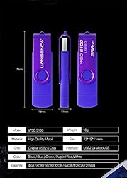 WANSENDA OTG 2 in 1 Micro USB Flash Drive 16GB 32GB
