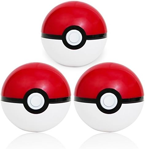 Poke Ball 3 Pack - Ash Ketchum Halloween Costume - Cosplay - Prime Time Goods