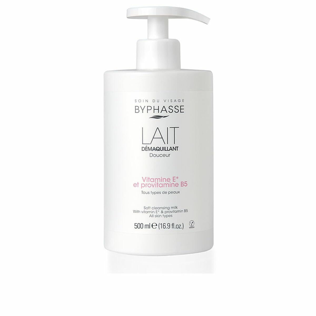 Byphasse Facial Makeup Milk Vitamin E 500ml