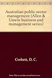 Front cover for the book Australian public sector management by D. C. Corbett