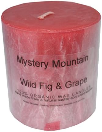 Natural Plant Wax Scented Chunky Candles - All Scents (Wild Fig & Grape)