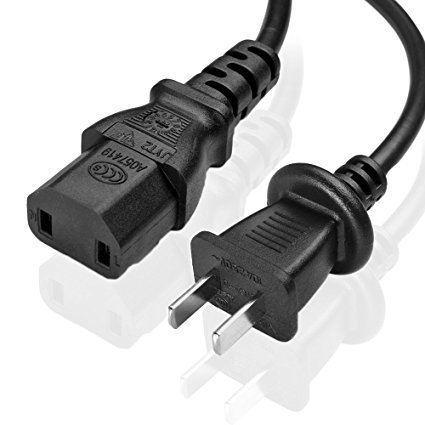 Premium Power Supply Cable Cord for Xbox One, Xbox 360, Xbox 360 Slim, Xbox 360E, PlayStation 4 Pro