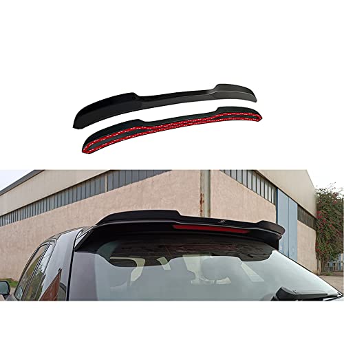 Motordrome Dachspoiler-Aufsatz kompatibel mit Audi A3 (8V) S-Line/S3 Hatchback/Sportback 2012-2016 (ABS)