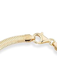 MiaBella - Cadena de eslabones de plata de ley italiana de 18 quilates con corte de diamante sólido de 0.157 in para mujer y hombre, 16.0 in, 18.0 in, 20.0 in, 24.0 in