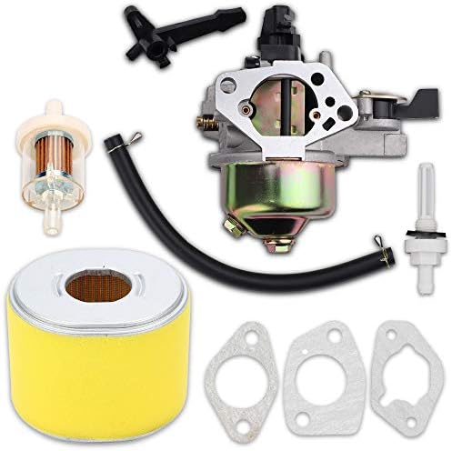 Kaymon 16100-ZH8-W61 16100-ZF6-V01 Carburetor Air Filter for Honda GX390 13HP Lawn Mower Generator Water Pumps with Carb Gasket Gas Fuel Tank Joint Filter