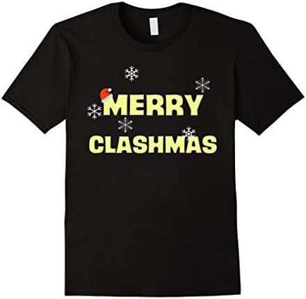 Merry Clashmas Christmas Holiday Clash T-Shirt T-Shirt