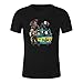 JMGIRL Holocaust Machine Print Movie Men Cotton Printed T Shirt Interesting Design Short Sleeve,Black,Medium