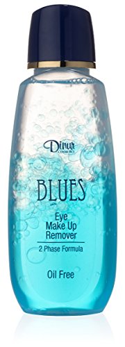 Dinur Cosmetics Eye Make Up Remover, 5.7 fl. oz./170 mL, Blue