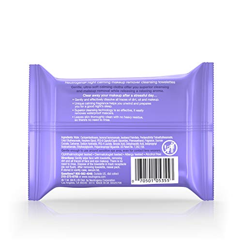1 Neutrogena+Remover+Cleansing+Towelettes+Calming