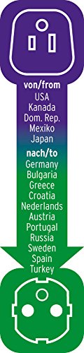 Brennenstuhl reisstekker / reisadapter (reisstekkeradapter voor: beschermcontact stopcontact en USA & Japan stekker… - Afbeelding 4