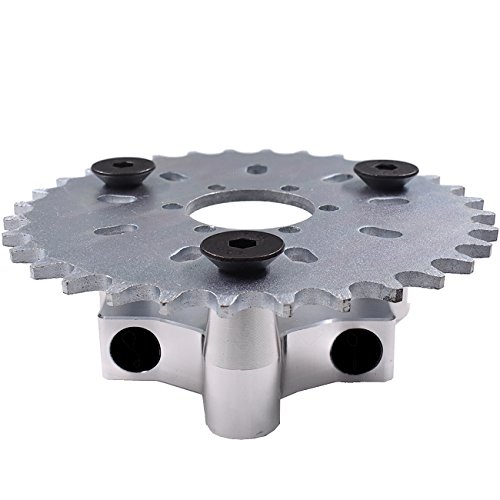 UAUS 40 T Sprocket with CNC Adapter Fit 1.5 inch hub 415 Chain 49cc 50cc 66cc 80cc 2 Stroke Motorized Bike Motorised Bicycle