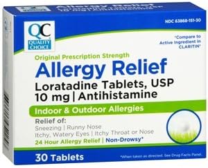 Quality Choice LORATADINE 10MG TAB 30TB