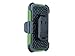 ULAK Galaxy S4 Case, S4 Case - Knox Armor Shockproof Hybrid Rugged Rubber Holster Case Defensive Cover for Samsung Galaxy S4 IV i9500 w/Swivel Locking Belt Clip Kickstand -Army Green/Black