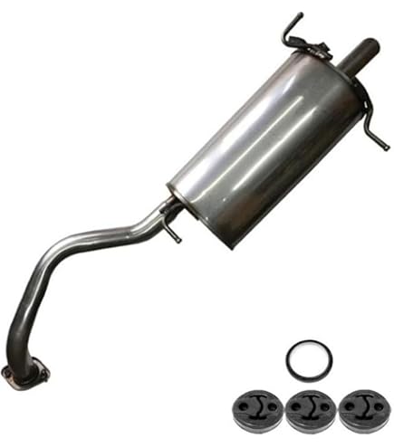 Northeastern Exhaust Stainless Steel Resonator & Muffler Kit For 2010-2011 Honda CR-V 2.4L - Includes Gaskets & Hardware