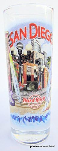 Hard Rock Hotel San Diego California 2011 City Cordial Shot Glass V10