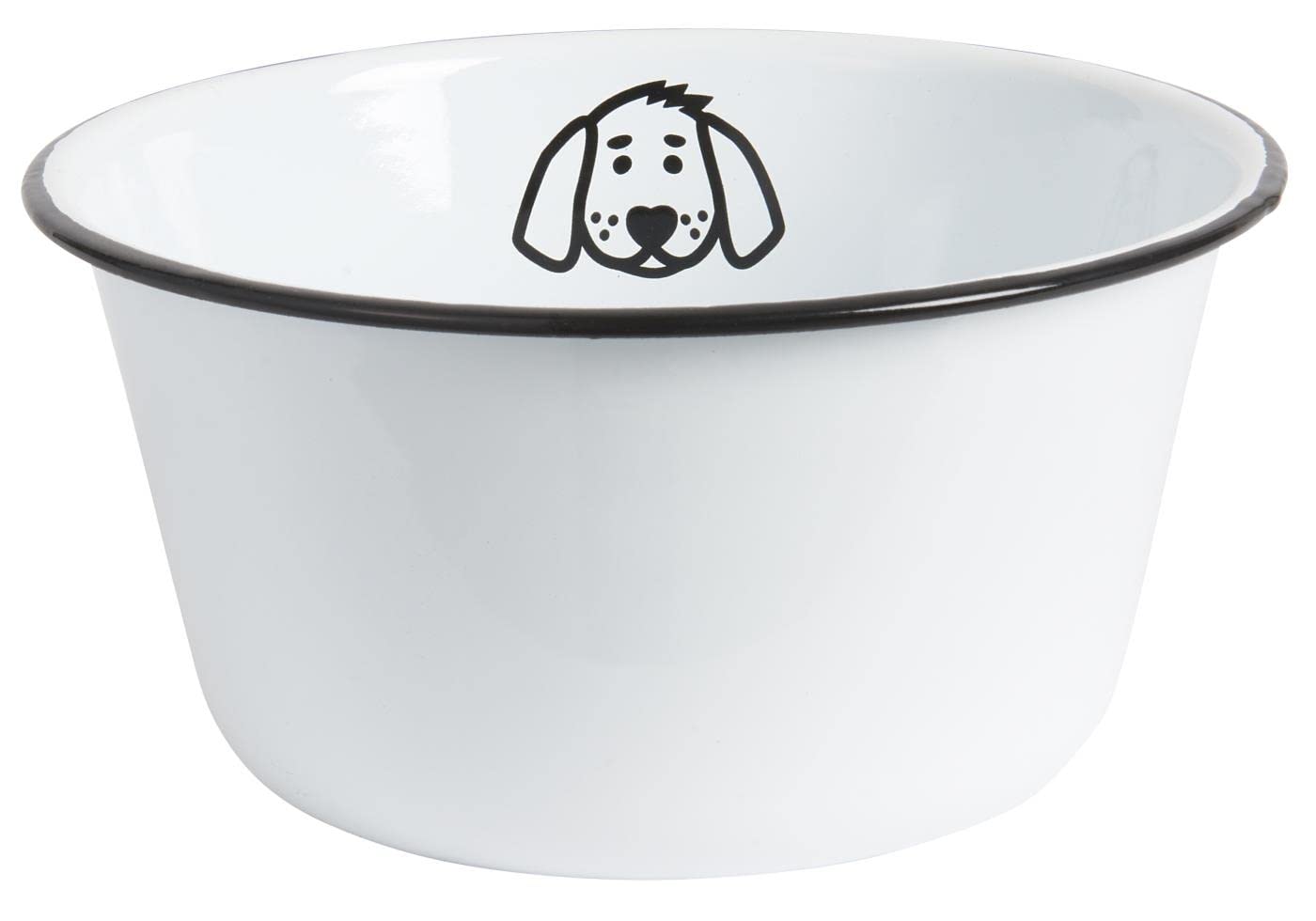 Ib Laursen Fressnapf f.Hunde Emaille Dog Cat Bowl
