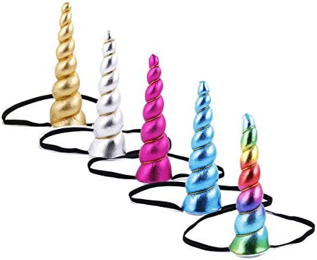 Unicorn Headbands Party Favors Supplies Cat Ear Headbands for Birthday Party Halloween Christmas Cosplay