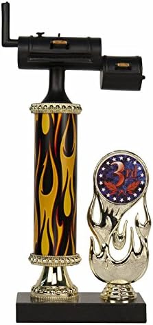 12.5" Smoker BBQ Cook Off Trophy