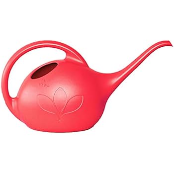 Novelty 30605 Indoor Watering Can, 1/2 Gallon, Red