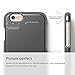 elago iPhone 6 Plus Case, [Glide][Matte Metallic Dark Grey] - [Mix and Match][Premium Armor][True Fit] - for iPhone 6 Plus Only