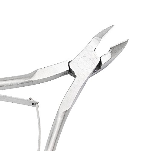 CHOP MALL Cuticle Nipper Clipper and 3Pcs Cuticle Pushers - Stainless Steel Cuticle Remover and Gel Nail Polish Scraper for Fingernails Toenails Beauty Manicure Tool Set - Thumbnail 4