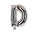 FECEDY® Silver Film Happy Birthday Balloons for Party Decoration