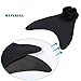 GOALUKK New upgrade Mermaid Tails with Monofin for Swimming,Training Diving Fins Swim Fins for Kids and Adults(Black)