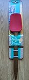 Pioneer Woman Cherry Red Silicone Spoon 12 3/4 Wood Handle Spatula