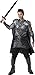 Fun World Men's Dark Medieval Knight Costume, Silver/Black, M